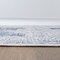 World Rug Gallery Transitional Bohemian Weather Resistant Indoor/Outdoor Runner Rug 2' x 7' Blue 4029BLUE2X7 - alternate 5